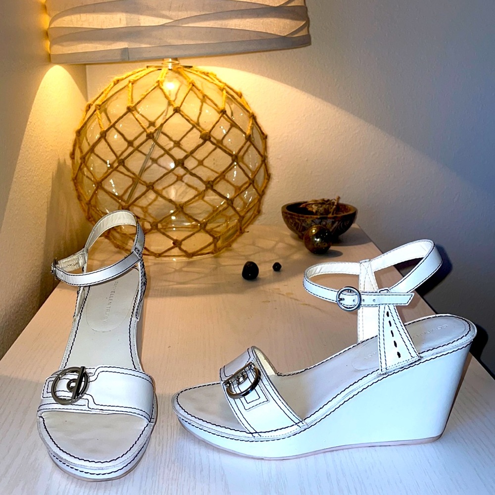 White Platform Sandal